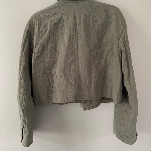 Madewell cropped blazer - Picture 3 of 6